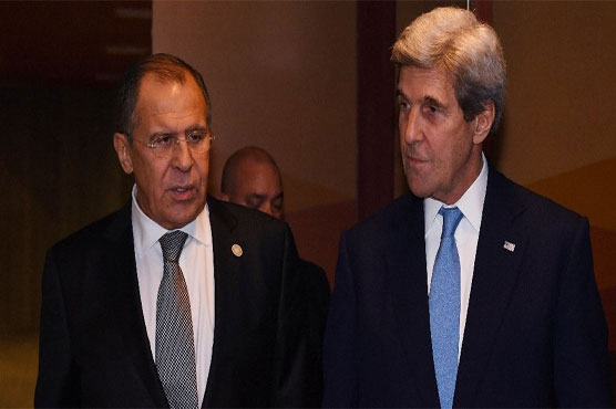 Kerry resumes talks with Lavrov on Aleppo truce