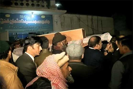 Airhostess Asma Adil laid to rest