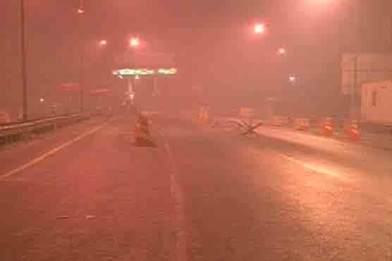 Motorway section from Lahore to Pindi Bhattian closed