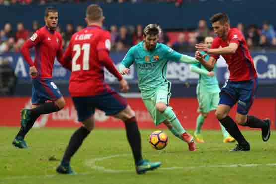La Liga: Messi double brings Barcelona relief