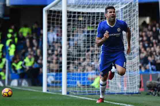 Costa keeps Chelsea in front of Premier League