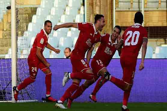 Football: Captain Iborra hat-trick cements Sevilla in third