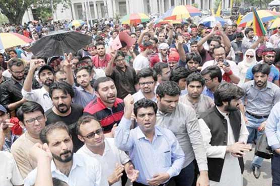 YDA continues protest against central induction policy in various cities