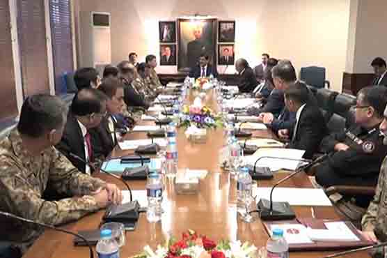 Sindh apex committee approves CPEC security, anti-terror courts