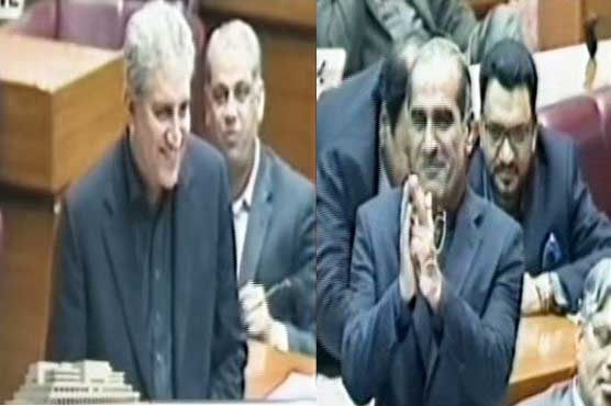 Political opponents share light moments amid heated discussion