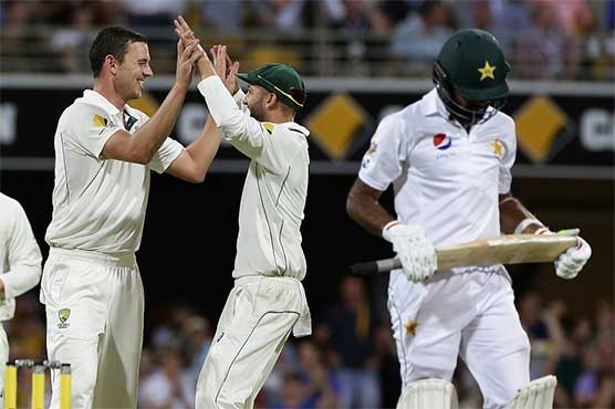 Pakistan 97-8 in reply to Australia's 429