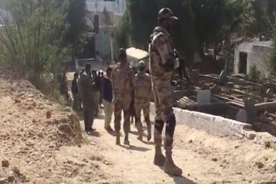 Rangers gun down suicide bomber in Hyderabad