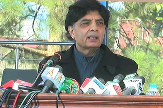  Ch Nisar surprised at PPP's anti-corruption campaign