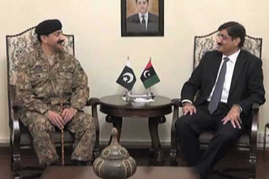 Corps Commander Karachi reaches out to CM Sindh on Karachi operation