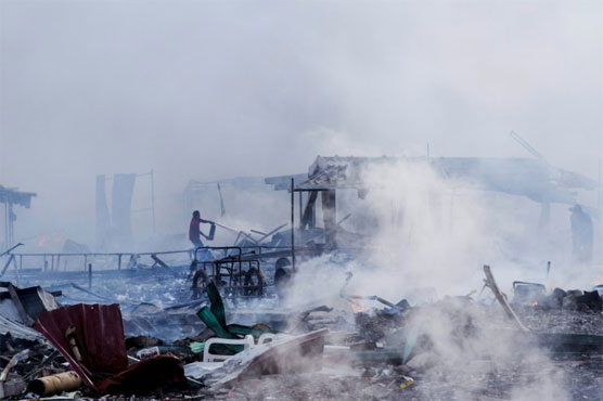 At least 31 dead, 72 hurt in Mexico fireworks market blast