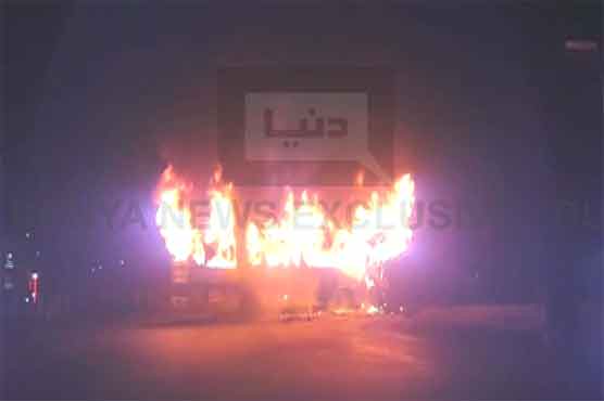 Shikarpur: 4 killed, 20 injured in coach, truck collision