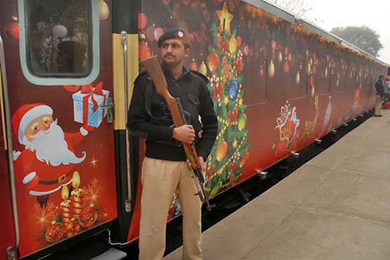 Pakistan launches special Christmas Peace Train