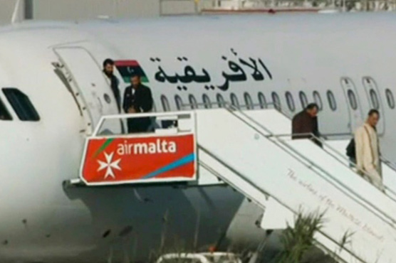Hijackers of Libyan plane surrender in Malta