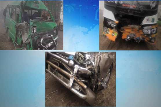 10 killed in traffic accidents due to fog