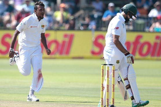 South Africa 267-6, Lakmal strikes give Sri Lanka the edge