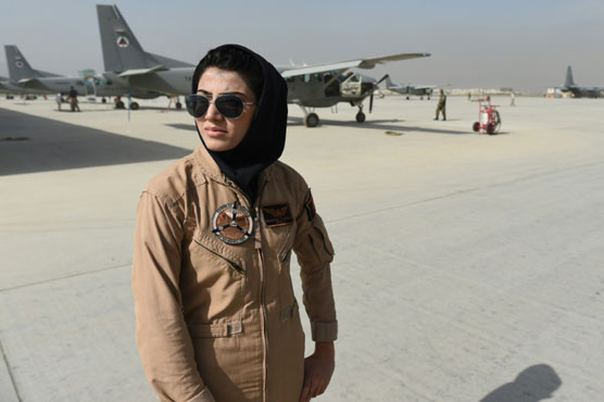 Afghan woman pilot's asylum bid sparks fervent debate