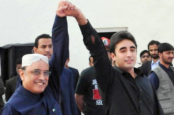 Zardari to announce Bilawal's participation in parliamentary politics today