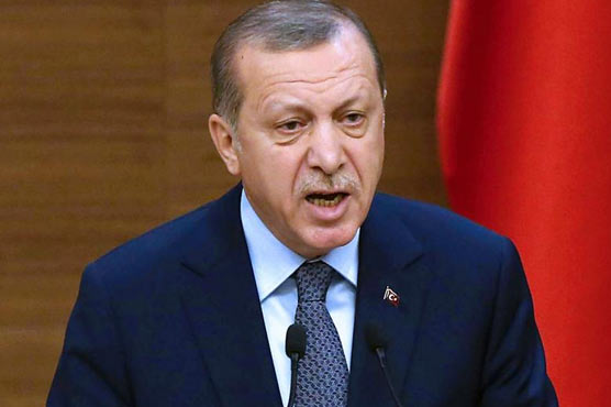 Erdogan accuses West of backing IS
