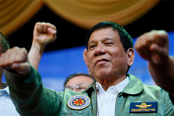 Philippine leader says once threw man from helicopter, would do it again