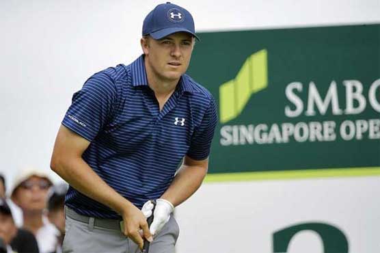 Golf: Spieth, Song in Singapore cliffhanger as weather suspends play