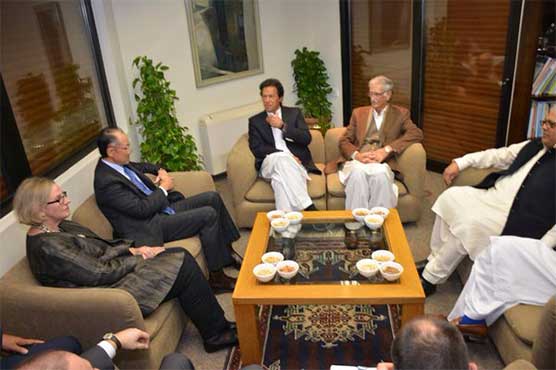 World Bank President meets Imran, agree on improving KP infrastructure
