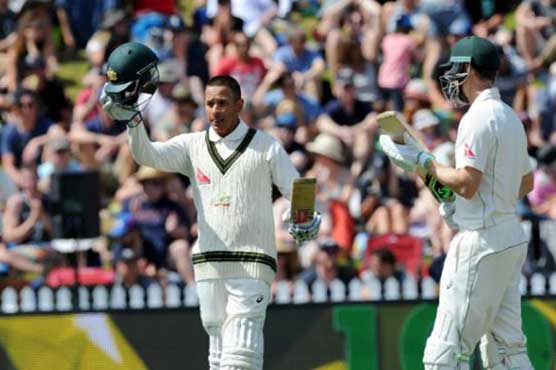 Voges, Khawaja centuries put Australia in lead