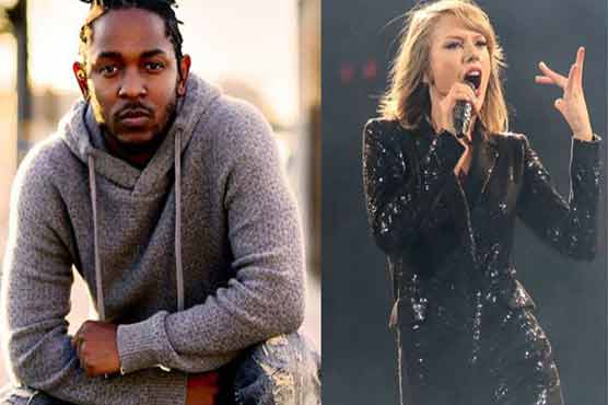 Grammys set with Lamar, Swift in front