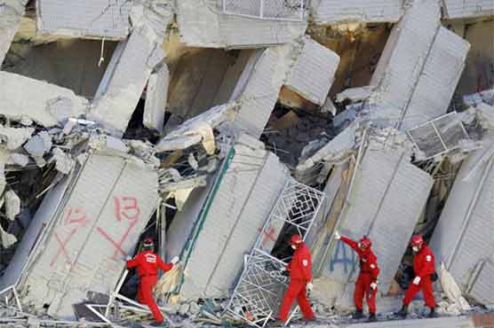 Taiwan mourns victims of deadly quake, families demand justice