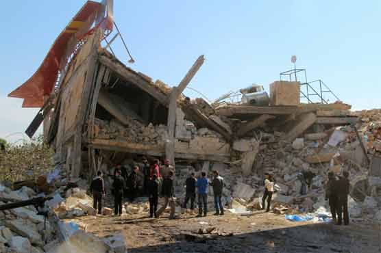 Syrian hospital strikes kill 50, cast doubt on ceasefire hopes