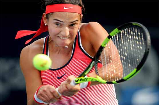 Tennis: Rare rainstorm delays Garcia in Dubai upset win