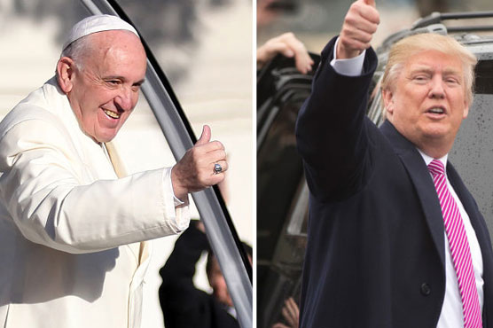 Trump calls pope's criticism of him 'disgraceful'