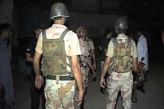 Karachi: Rangers take 5 into custody, recover huge cache of ammunition