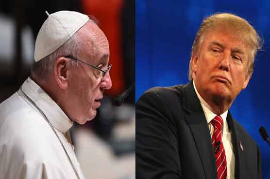 Pope says Donald Trump 'not a Christian'