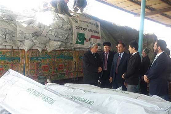 Pakistan's humanitarian assistance reaches Tajikistan