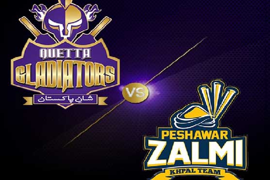 Quetta Gladiators, Peshawar Zalmi to battle in first PSL play-off today