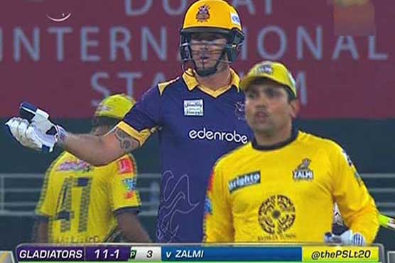PSL first playoff: Shehzad, Pietersen fined for objection over umpire's decision