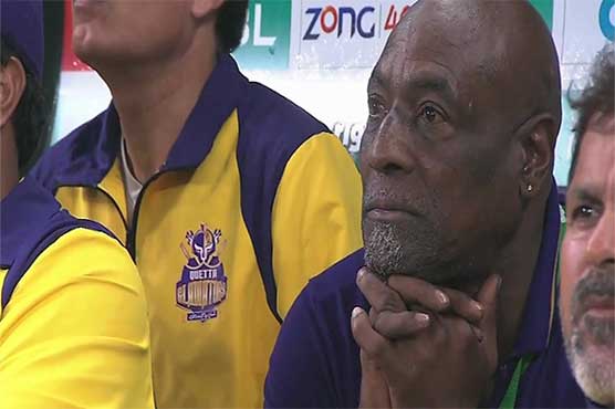 Bowlers' nightmare Sir Vivian Richards teary for Gladiators