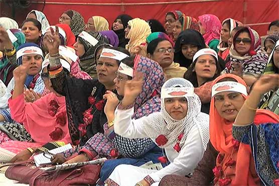 Karachi: MQM's hunger strike continued on Day-3