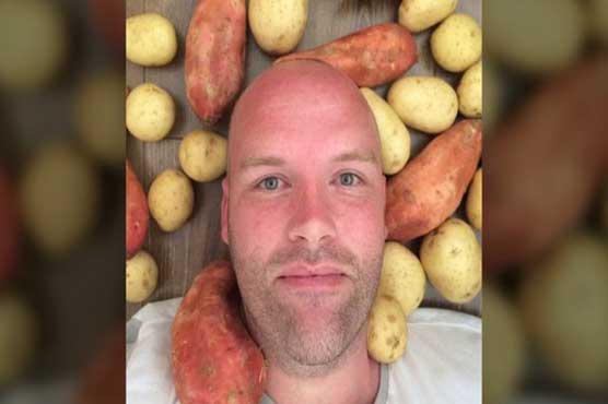 Spud-only diet a mash hit for Australia's Mr Potato Head