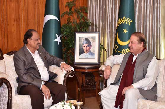 PM, President meet each other, exchange views on national issues