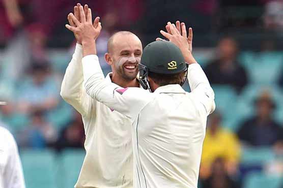 Lyon spins Australia into strong position over Windies