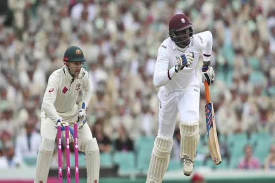 West Indies 248-7 at tea in rain-hit Sydney Test