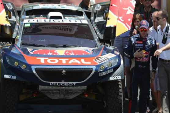 Rallying: 'Rookie' Loeb speeds to maiden Dakar stage win