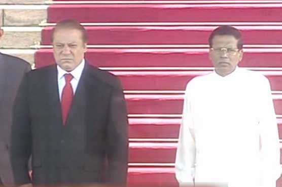 PM Nawaz leads delegation in Sri Lanka talks, eight agreements signed