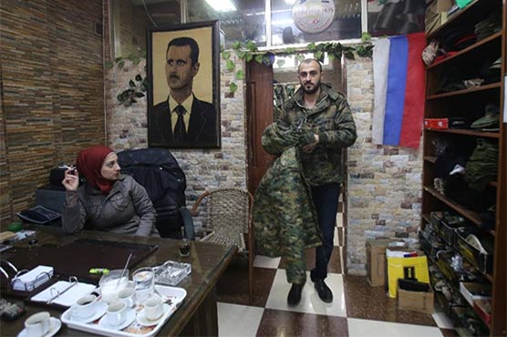Syrian regime bastion welcomes Russian 'friends'