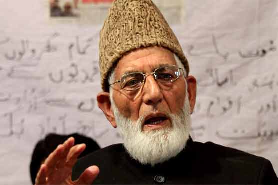 India is terrorist, not Kashmiris: Syed Ali Gillani