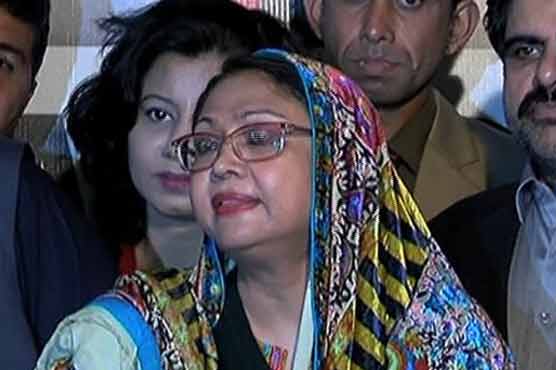 Faryal Talpur gets angry over question about Zardari's return