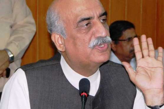 Absence of PM, ministers from Parliament deplorable: Khursheed Shah
