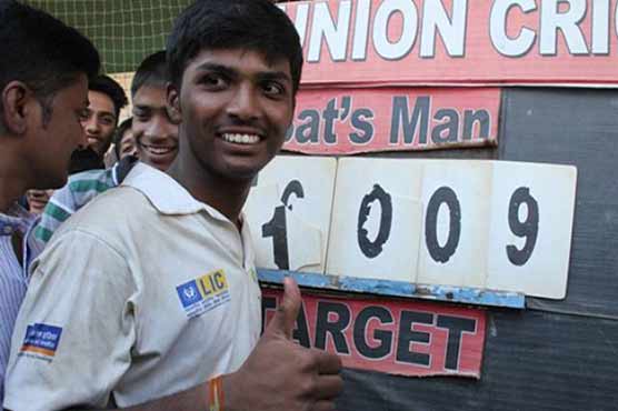 India greats say don't knock Mumbai boy's record 1,009