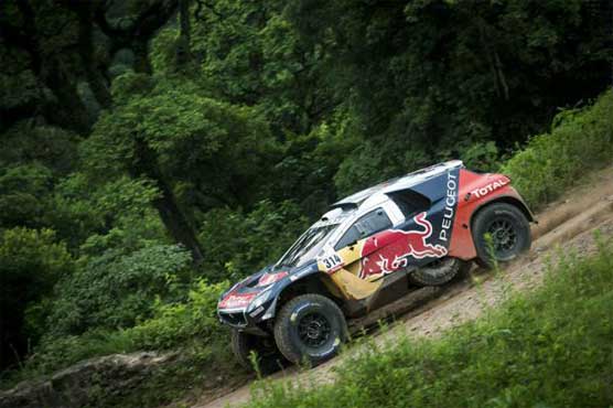 Rallying: Loeb builds Dakar lead with third stage win